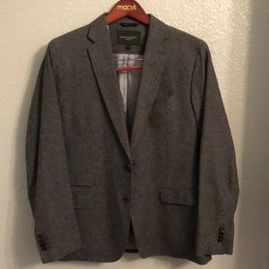 Banana Republic Blazer 40s Textured Gray